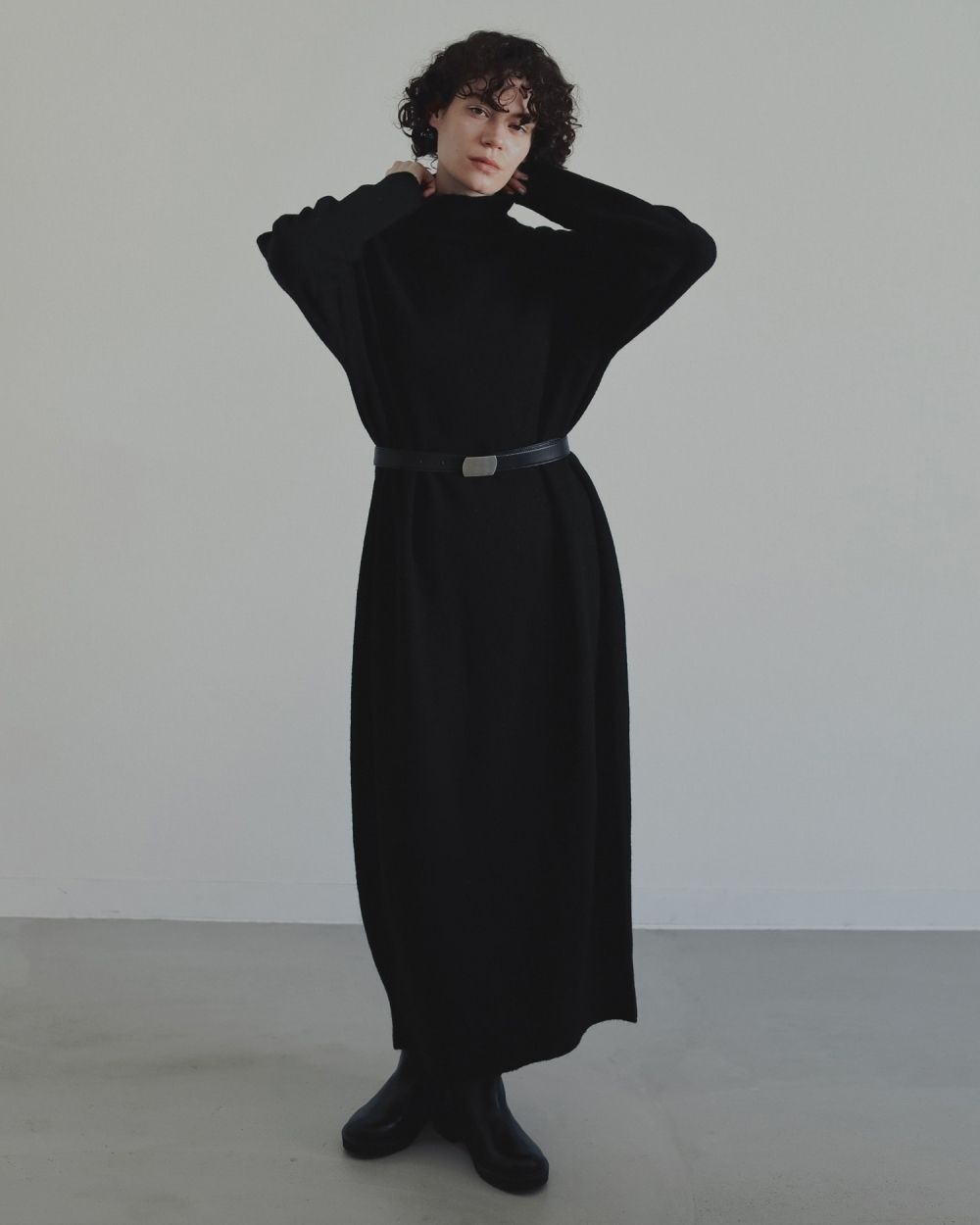 Cocoon Knit Onepiece Cocoon Knit Onepiece,コクーンニットワンピース,62520308,ワンピース,ワンピ,ニットワンピ,ウール,アルパカ,ànuke,アンヌーク,lifes,ライフズ,25aw