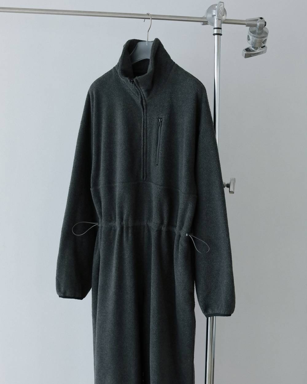 Fleece Halfzip Combinaison Fleece Halfzip Combinaison,フリース ハーフジップ コンビネゾン,62520313,コンビネゾン,ワンピース,ànuke,アンヌーク,lifes,ライフズ,25aw