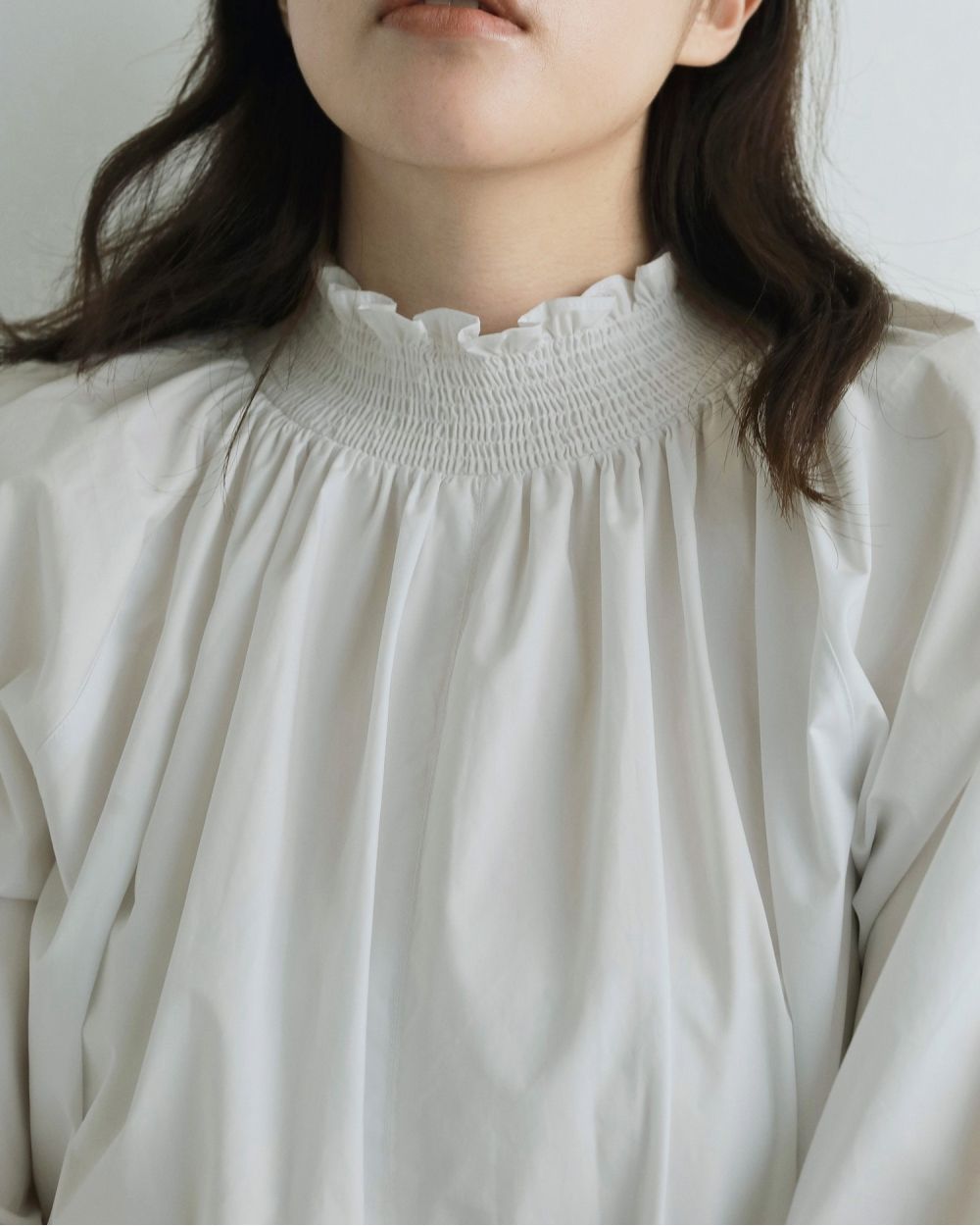 Cotton Shirring Onepiece Cotton Shirring Onepiece,コットン シャーリング ワンピース)です。62520315,ワンピース,ワンピ,ドレス,ミニワンピース,ànuke,アンヌーク,lifes,ライフズ,25aw