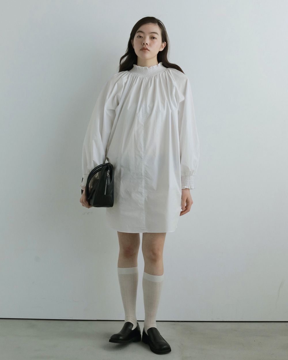 Cotton Shirring Onepiece Cotton Shirring Onepiece,コットン シャーリング ワンピース)です。62520315,ワンピース,ワンピ,ドレス,ミニワンピース,ànuke,アンヌーク,lifes,ライフズ,25aw