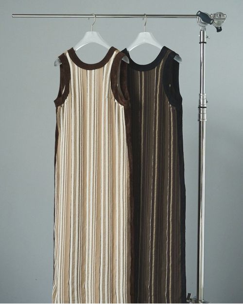 ànuke online store（アンヌーク） / Sheer Stripe OnepieceSheer