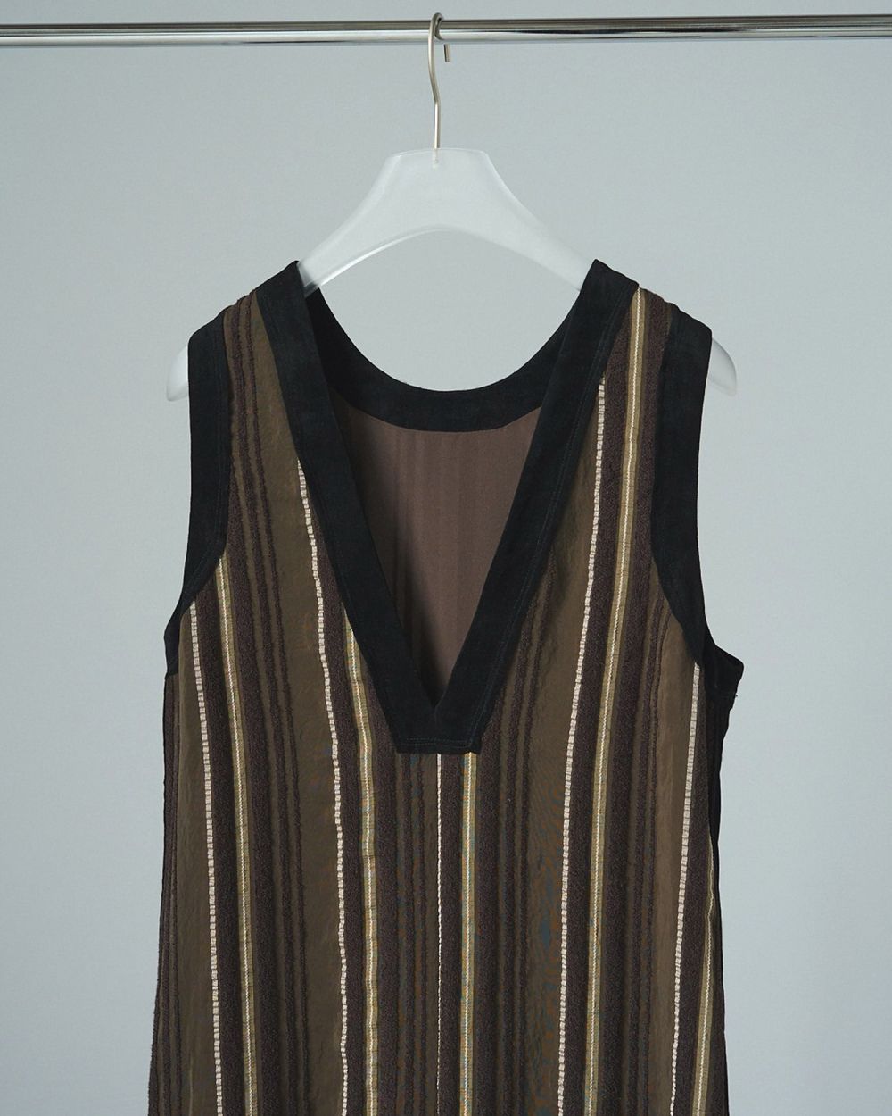 Sheer Stripe Onepiece Sheer Stripe Onepiece,シアー ストライプ ワンピース,62520317,ワンピース,ワンピ,ストライプ柄,シアー,透け感,ànuke,アンヌーク,lifes,ライフズ,25aw