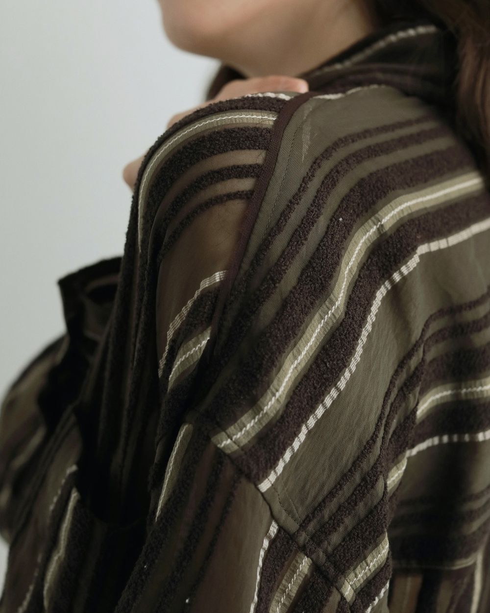 Sheer Stripe Shirts Sheer Stripe Shirts,シアー ストライプ シャツ,62520424,トップス,シャツ,ブラウス,ストライプ,柄,シアー,透け感,ànuke,アンヌーク,lifes,ライフズ,25aw