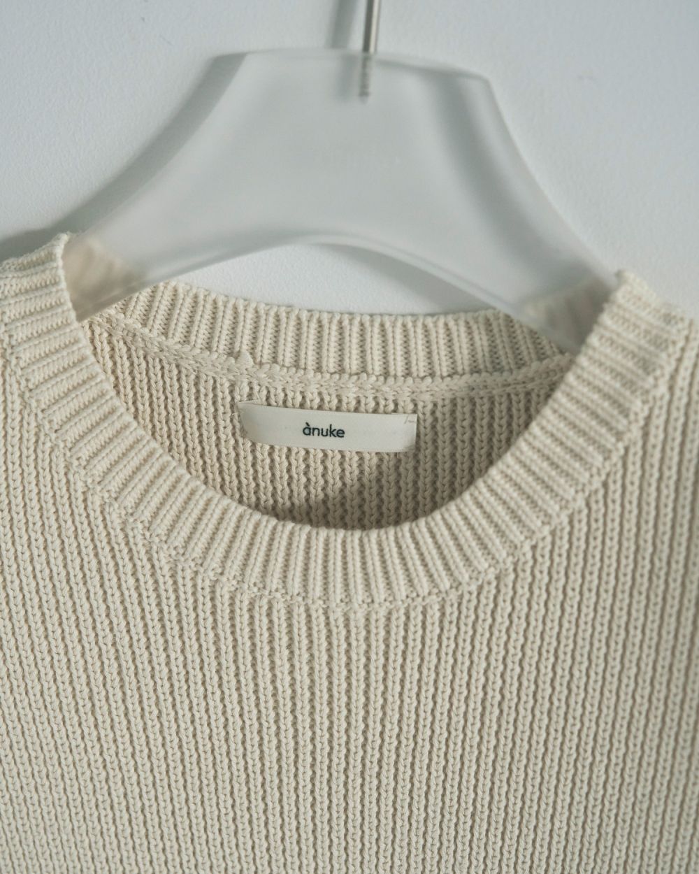 Padin Knit Tanktop Padin Knit Tanktop,パディン ニット タンクトップ,62520521,トップス,ニット,ニットトップス,ノースリーブ,ベスト,ànuke,アンヌーク,lifes,ライフズ,25aw