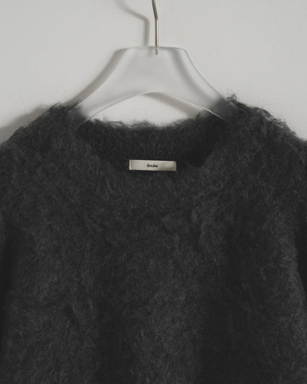 Brashed Knit Pullover Brashed Knit Pullover,ブラッシュド ニット プルオーバー,62520523,ニット,トップス,プルオーバー,ニットプルオーバー,ànuke,アンヌーク,lifes,ライフズ,25aw
