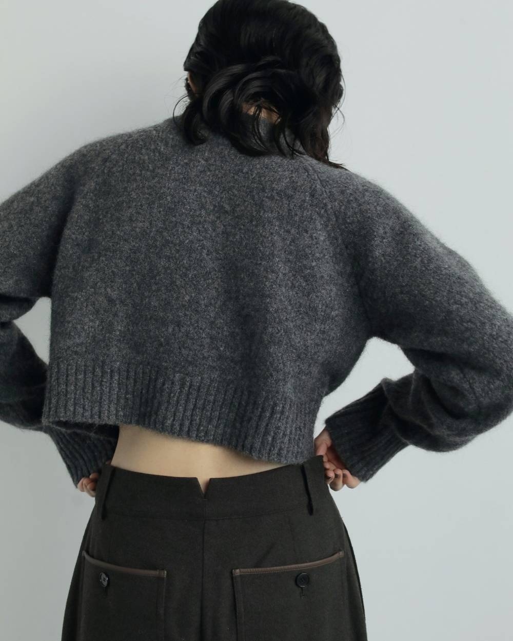 Melange Knit Cardigan Melange Knit Cardigan,メランジ ニット カーディガン,62520531,カーディガン,カーデ,ニット,ニットカーデ,羽織,トップス,ànuke,アンヌーク,lifes,ライフズ,25aw