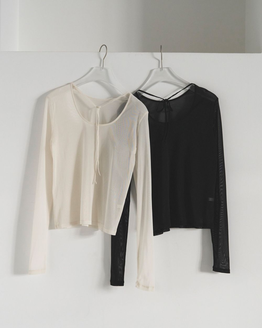 2way Sheer Tops 2way Sheer Tops,2way シアー トップス,62520609,トップス,カットソー,ロンT,長袖,前後,2Way,ànuke,アンヌーク,lifes,ライフズ,25aw