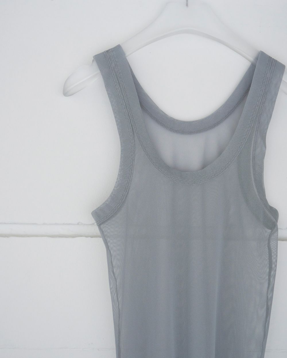 Tulle Tank Top Tulle Tank Top,チュールタンクトップ,62520621,トップス,タンク,タンクトップ,ノースリーブ,ànuke,アンヌーク,lifes,ライフズ,25aw