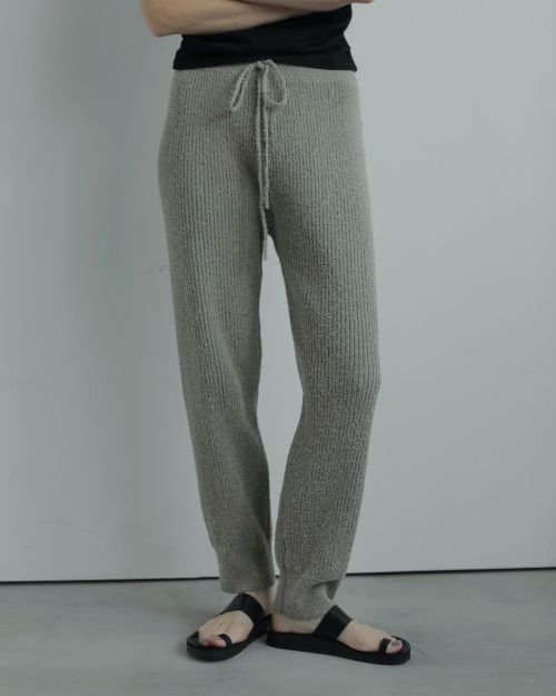ànuke online store（アンヌーク） / Curlyarn Knit PantsCurlyarn
