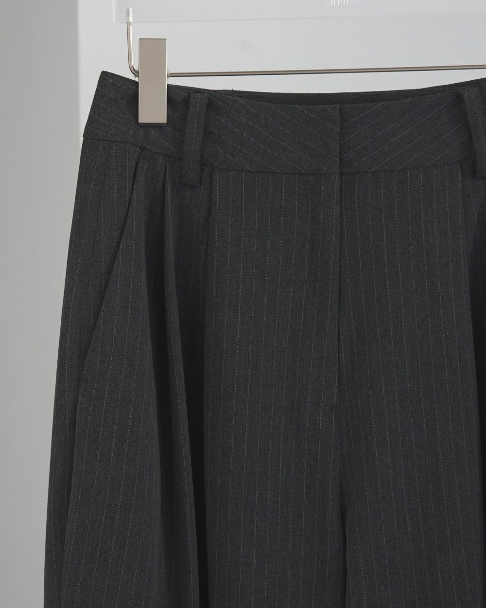 Heather Stretch Pants Heather Stretch Pants,ヘザーストレッチパンツ,62520706,ボトム,パンツ,ストレッチパンツ,ワイドパンツ,ànuke,アンヌーク,lifes,ライフズ,25aw
