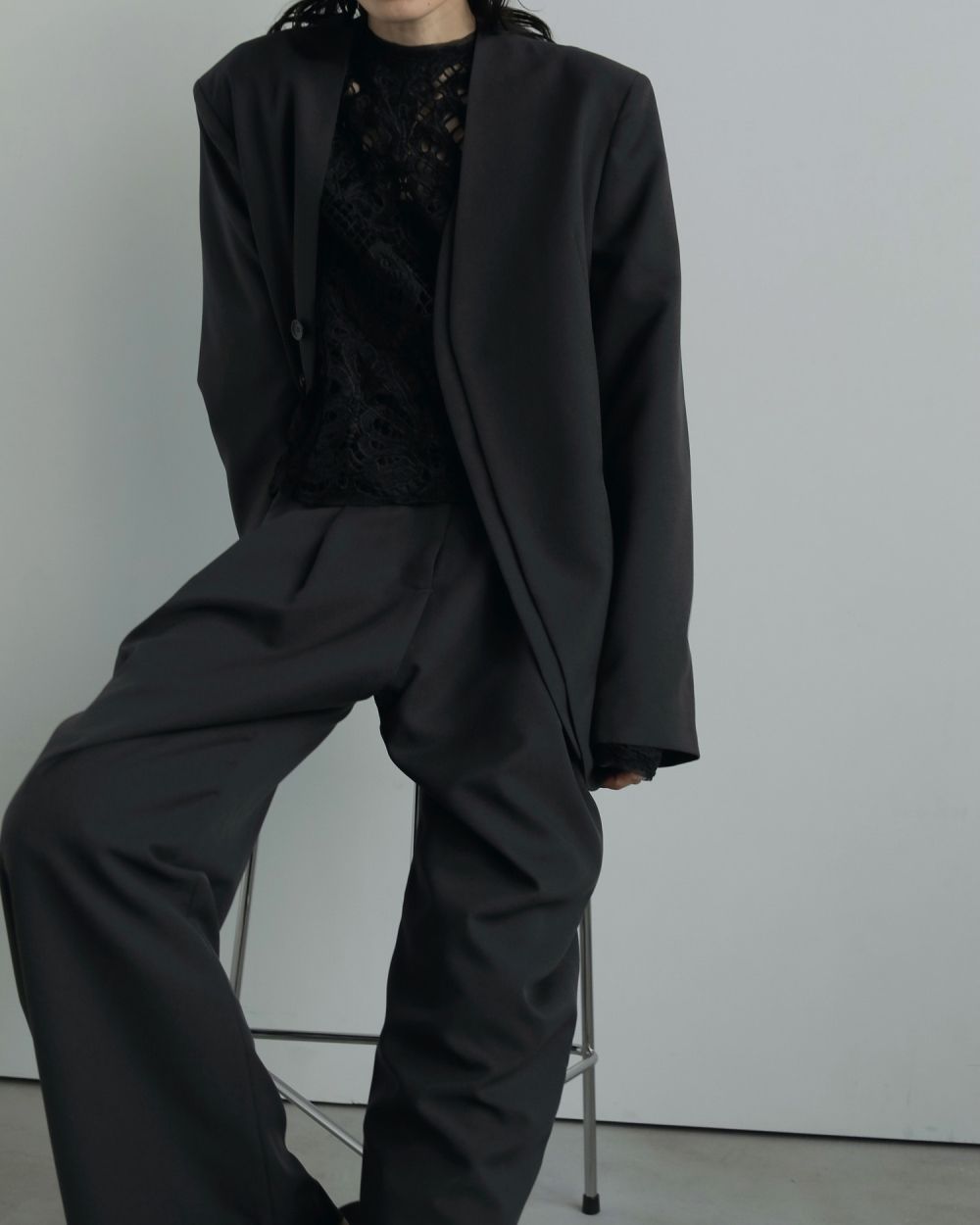 ànuke online store（アンヌーク） / Heather Stretch PantsHeather
