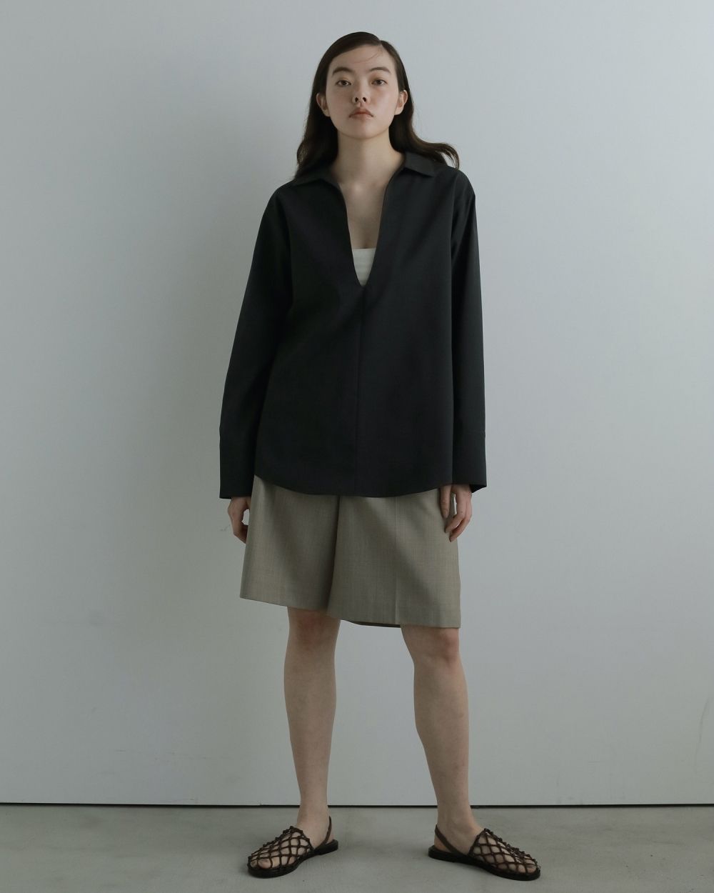 Centerpress Half Pants Centerpress Half Pants,センタープレスハーフパンツ,62520710,ボトムス,パンツ,ハーフパンツ,ànuke,アンヌーク,lifes,ライフズ,25aw