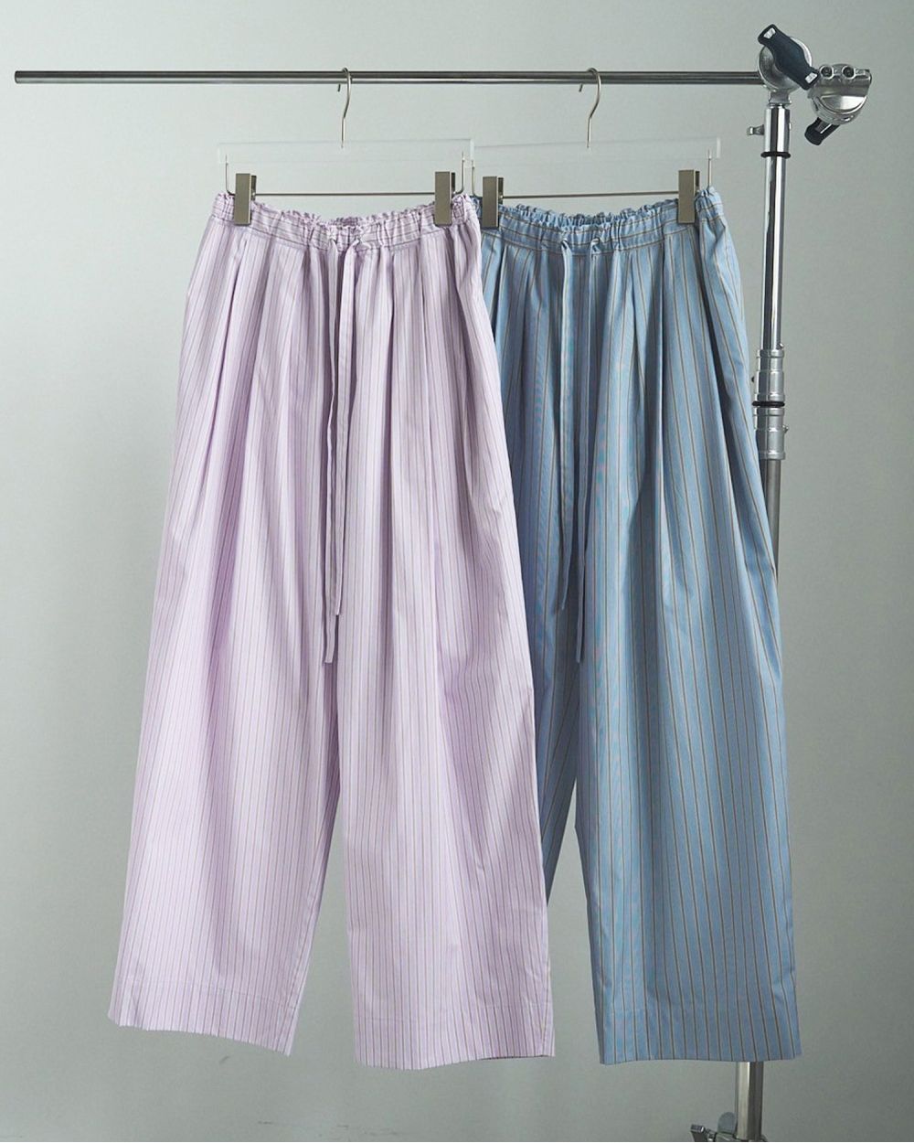 Stripe Rough Pants Stripe Rough Pants,ストライプラフパンツ,62520715,ボトム,パンツ,ストライプ素材,イージーパンツ,ànuke,アンヌーク,lifes,ライフズ,25aw
