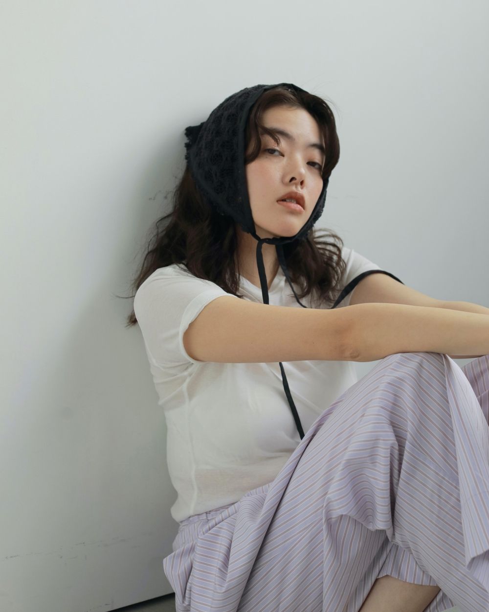 Stripe Rough Pants Stripe Rough Pants,ストライプラフパンツ,62520715,ボトム,パンツ,ストライプ素材,イージーパンツ,ànuke,アンヌーク,lifes,ライフズ,25aw