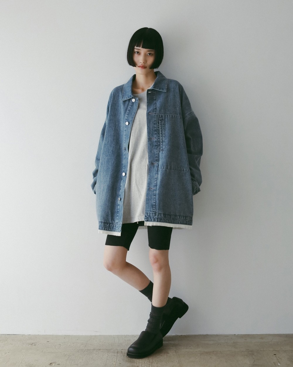 Rib Biker Pants Rib Biker Pants,リブバイカーパンツ,62520717,ボトムス,パンツ,バイカーパンツ,リブ素材,ànuke,アンヌーク,lifes,ライフズ,25aw