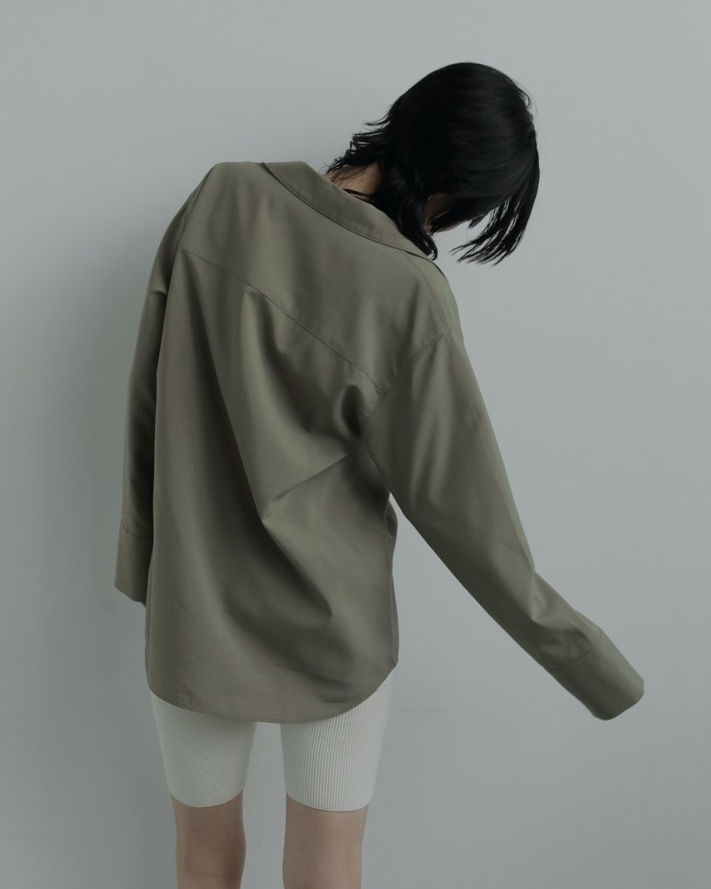 Rib Biker Pants Rib Biker Pants,リブバイカーパンツ,62520717,ボトムス,パンツ,バイカーパンツ,リブ素材,ànuke,アンヌーク,lifes,ライフズ,25aw