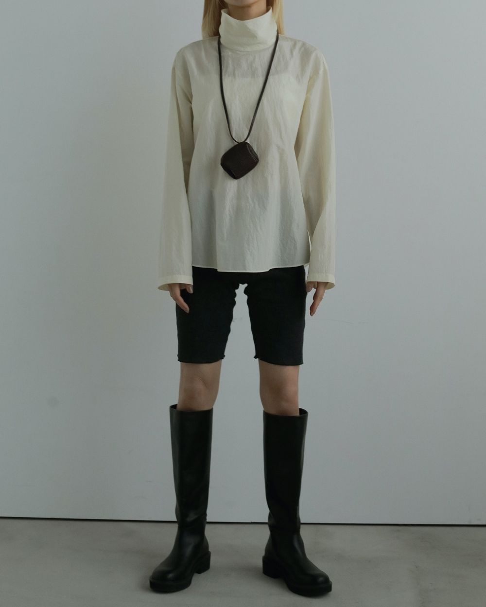 Rib Biker Pants Rib Biker Pants,リブバイカーパンツ,62520717,ボトムス,パンツ,バイカーパンツ,リブ素材,ànuke,アンヌーク,lifes,ライフズ,25aw