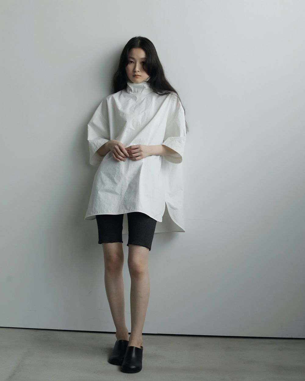 Rib Biker Pants Rib Biker Pants,リブバイカーパンツ,62520717,ボトムス,パンツ,バイカーパンツ,リブ素材,ànuke,アンヌーク,lifes,ライフズ,25aw