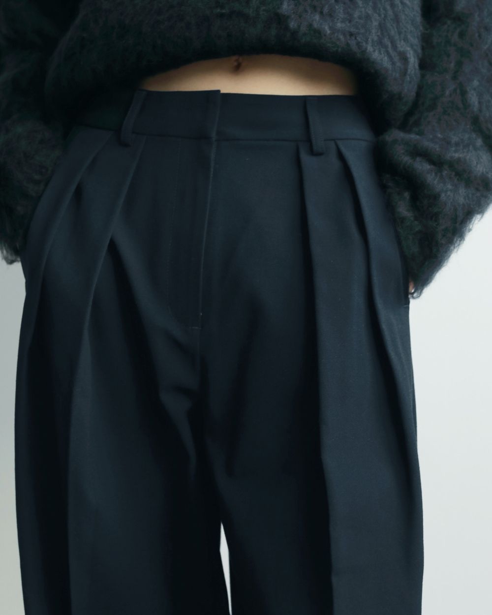 Tuck Wide Pants Tuck Wide Pants,タック ワイド パンツ,62520724,ボトム,パンツ,ワイドパンツ,ànuke,アンヌーク,lifes,ライフズ,25aw