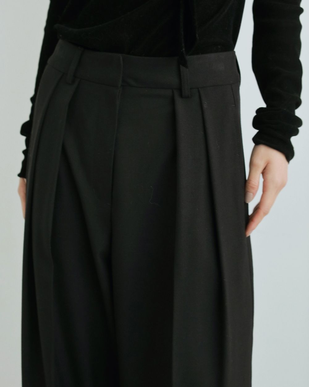 Tuck Wide Pants Tuck Wide Pants,タック ワイド パンツ,62520724,ボトム,パンツ,ワイドパンツ,ànuke,アンヌーク,lifes,ライフズ,25aw