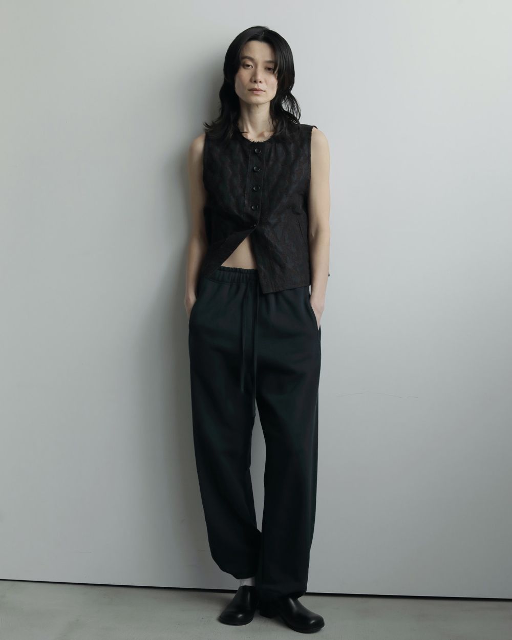 Drawstring Sweat Pants Drawstring Sweat Pants,ドロストリング スウェット パンツ,62520726,パンツ,ボトム,スウェット,ドロスト,ànuke,アンヌーク,lifes,ライフズ,25aw