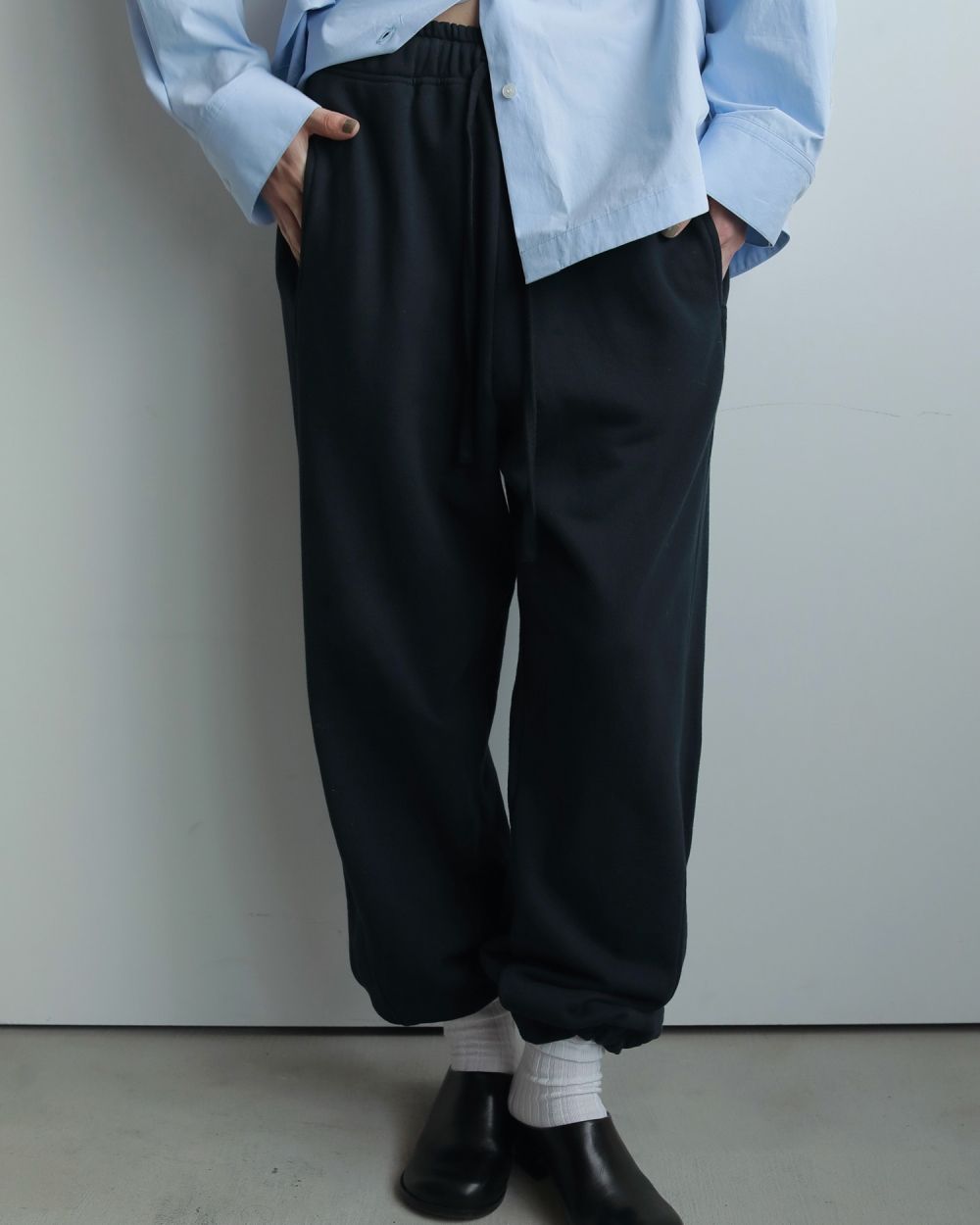 Drawstring Sweat Pants Drawstring Sweat Pants,ドロストリング スウェット パンツ,62520726,パンツ,ボトム,スウェット,ドロスト,ànuke,アンヌーク,lifes,ライフズ,25aw