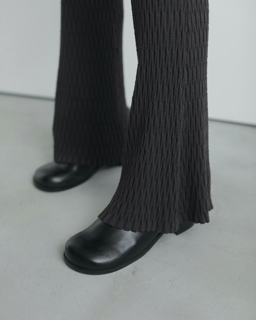 Knit Flare Leggings Knit Flare Leggings,ニット フレア レギンス,62520727,レギンス,ボトム,パンツ,ニット,ニットパンツ,フレア,ànuke,アンヌーク,lifes,ライフズ,25aw