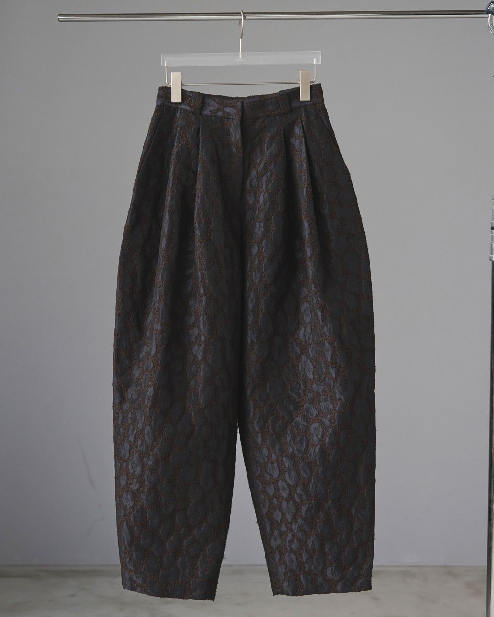 Leopard Jacquard Pants Leopard Jacquard Pants,レオパードジャガードパンツ,62520729,パンツ,ボトム,レオパード柄,ànuke,アンヌーク,lifes,ライフズ,25aw