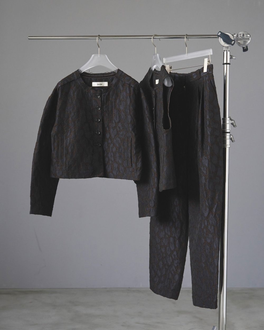 Leopard Jacquard Pants Leopard Jacquard Pants,レオパードジャガードパンツ,62520729,パンツ,ボトム,レオパード柄,ànuke,アンヌーク,lifes,ライフズ,25aw