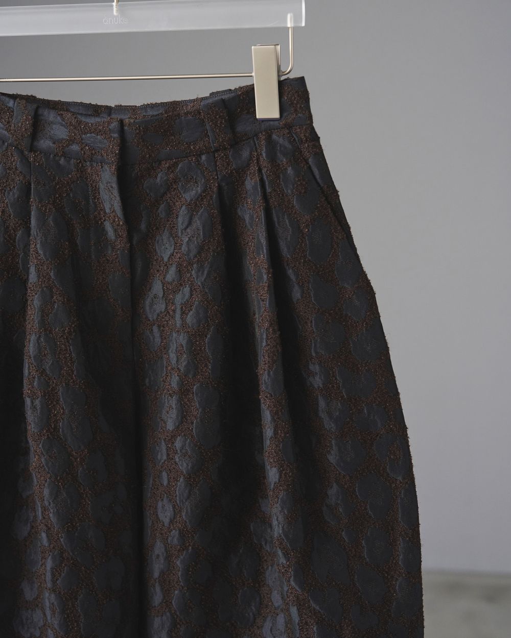 Leopard Jacquard Pants Leopard Jacquard Pants,レオパードジャガードパンツ,62520729,パンツ,ボトム,レオパード柄,ànuke,アンヌーク,lifes,ライフズ,25aw