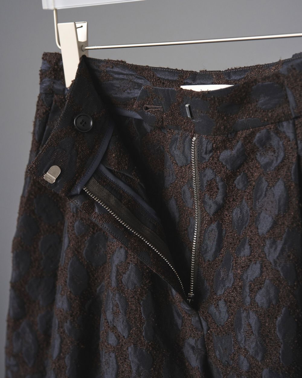 Leopard Jacquard Pants Leopard Jacquard Pants,レオパードジャガードパンツ,62520729,パンツ,ボトム,レオパード柄,ànuke,アンヌーク,lifes,ライフズ,25aw