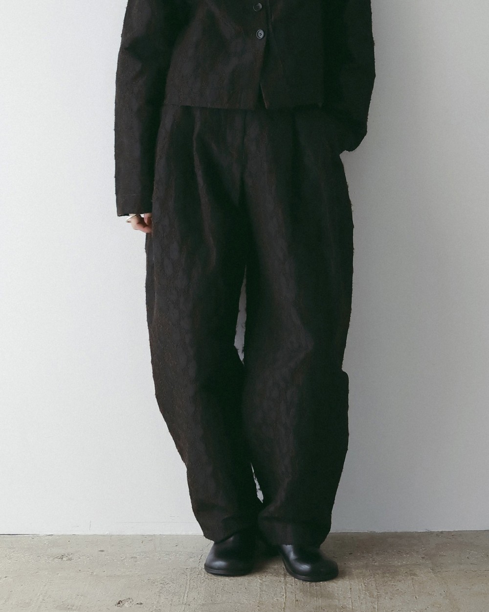 Leopard Jacquard Pants Leopard Jacquard Pants,レオパードジャガードパンツ,62520729,パンツ,ボトム,レオパード柄,ànuke,アンヌーク,lifes,ライフズ,25aw