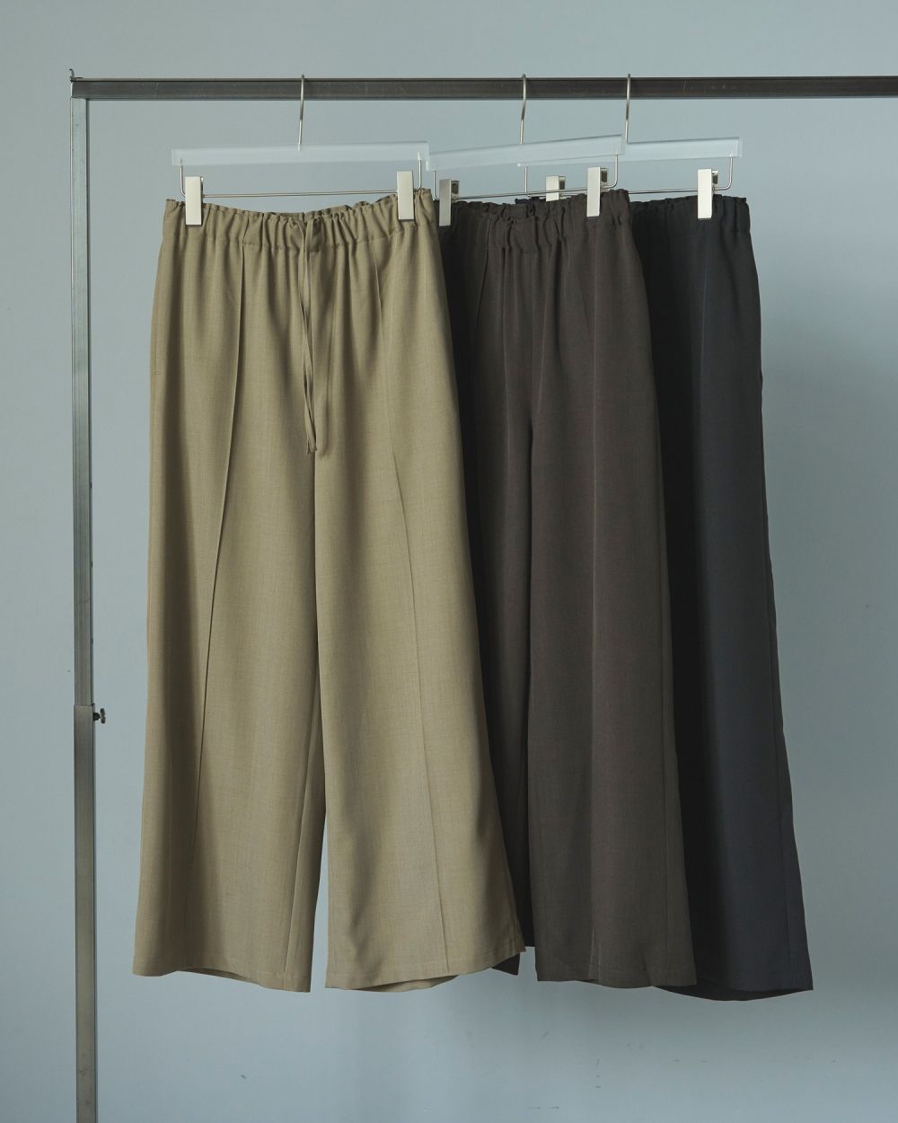 Pintuck Wide Pants  Pintuck Wide Pants,ピンタックワイドパンツ,62520730,ボトム,パンツ,ワイドパンツ,ànuke,アンヌーク,lifes,ライフズ,25aw