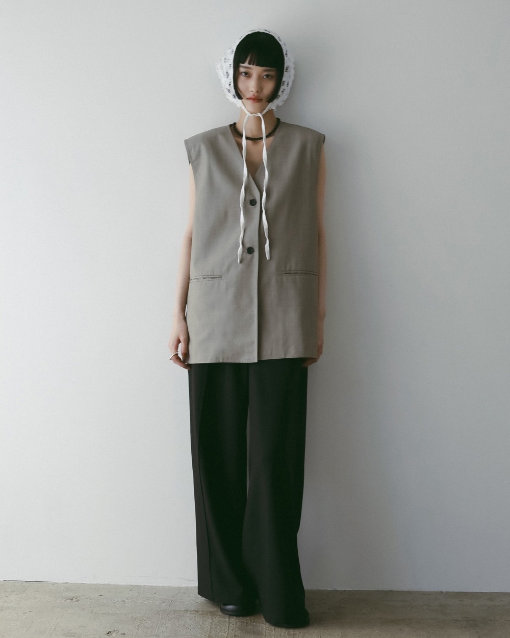 Pintuck Wide Pants  Pintuck Wide Pants,ピンタックワイドパンツ,62520730,ボトム,パンツ,ワイドパンツ,ànuke,アンヌーク,lifes,ライフズ,25aw