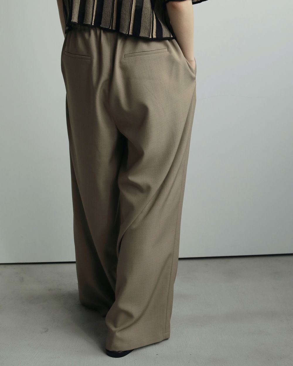 Pintuck Wide Pants  Pintuck Wide Pants,ピンタックワイドパンツ,62520730,ボトム,パンツ,ワイドパンツ,ànuke,アンヌーク,lifes,ライフズ,25aw
