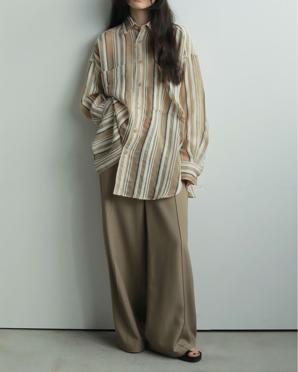 Pintuck Wide Pants  Pintuck Wide Pants,ピンタックワイドパンツ,62520730,ボトム,パンツ,ワイドパンツ,ànuke,アンヌーク,lifes,ライフズ,25aw