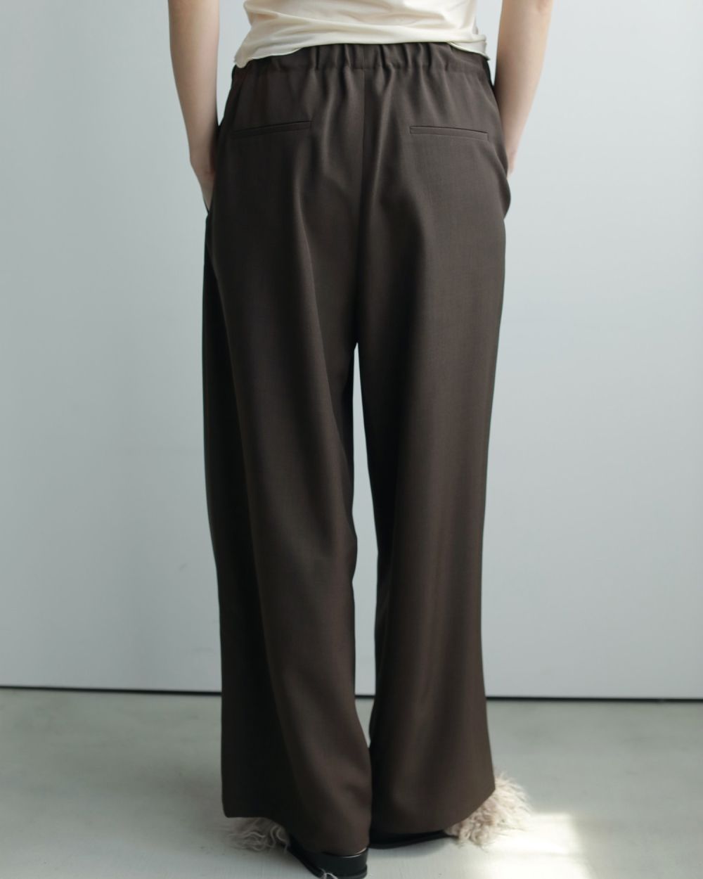 Pintuck Wide Pants  Pintuck Wide Pants,ピンタックワイドパンツ,62520730,ボトム,パンツ,ワイドパンツ,ànuke,アンヌーク,lifes,ライフズ,25aw