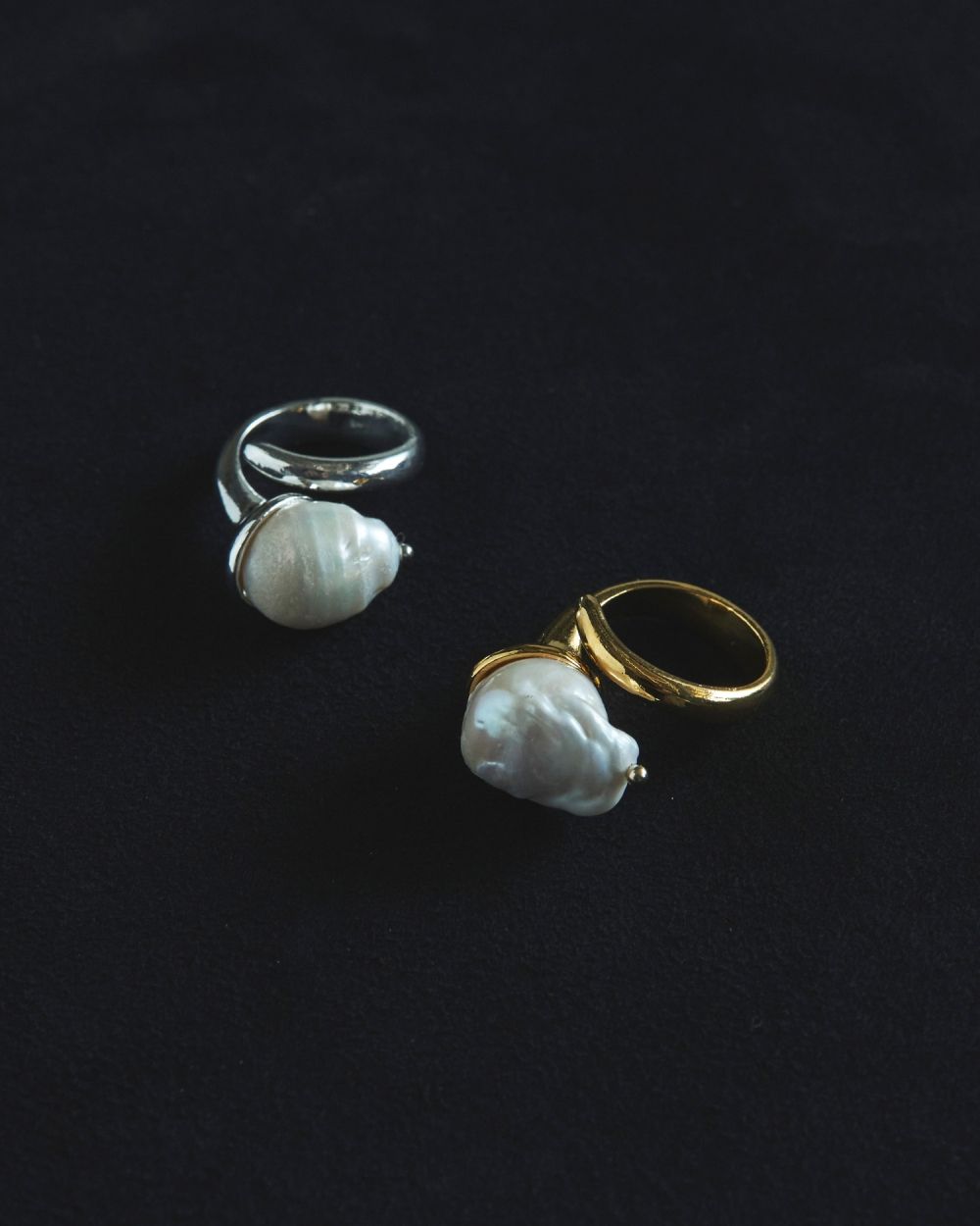 Baroque Pearl Ring Baroque Pearl Ring,バロック パール リング,62520901,アクセ,アクセサリー,リング,ànuke,アンヌーク,lifes,ライフズ,25aw
