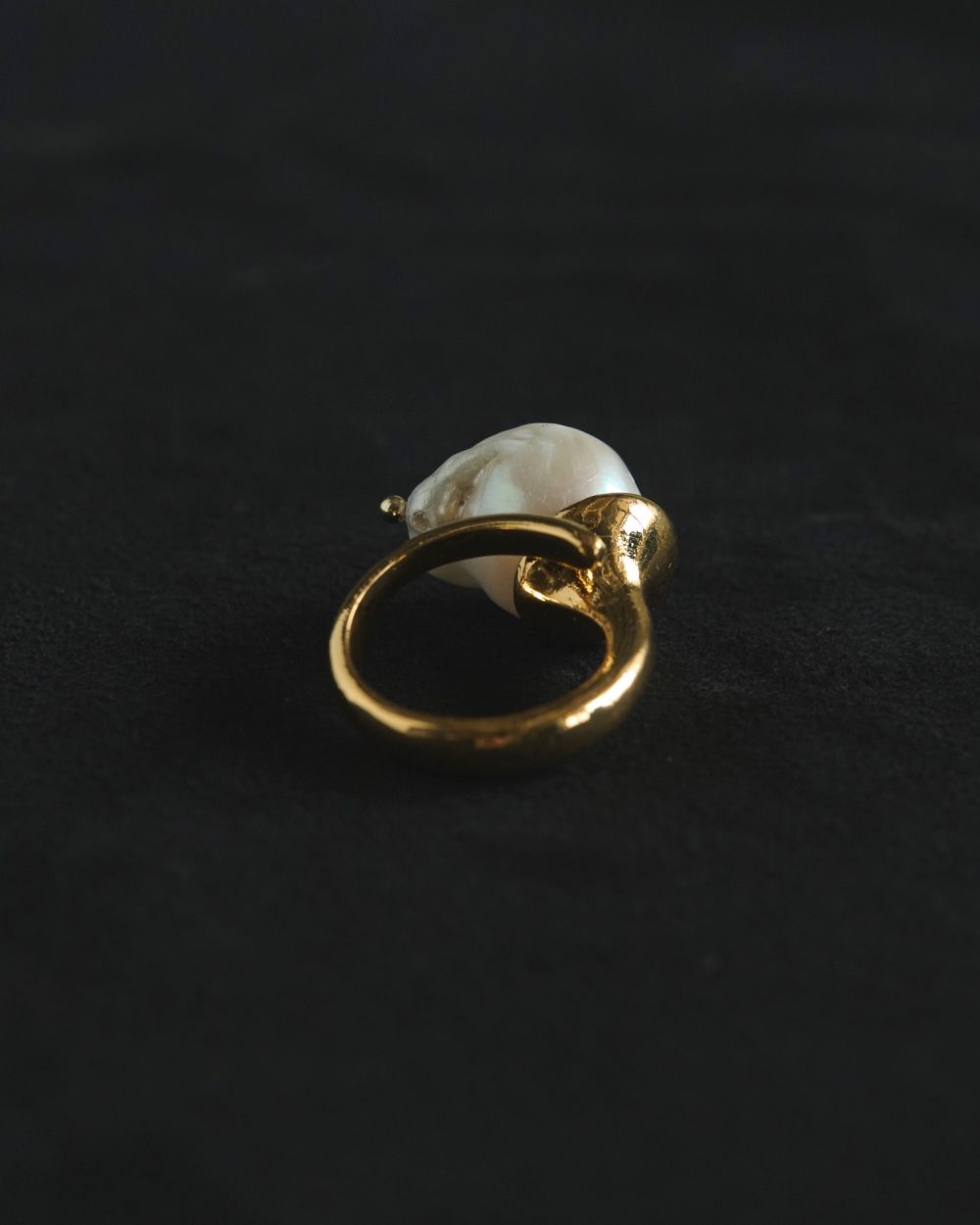 Baroque Pearl Ring Baroque Pearl Ring,バロック パール リング,62520901,アクセ,アクセサリー,リング,ànuke,アンヌーク,lifes,ライフズ,25aw