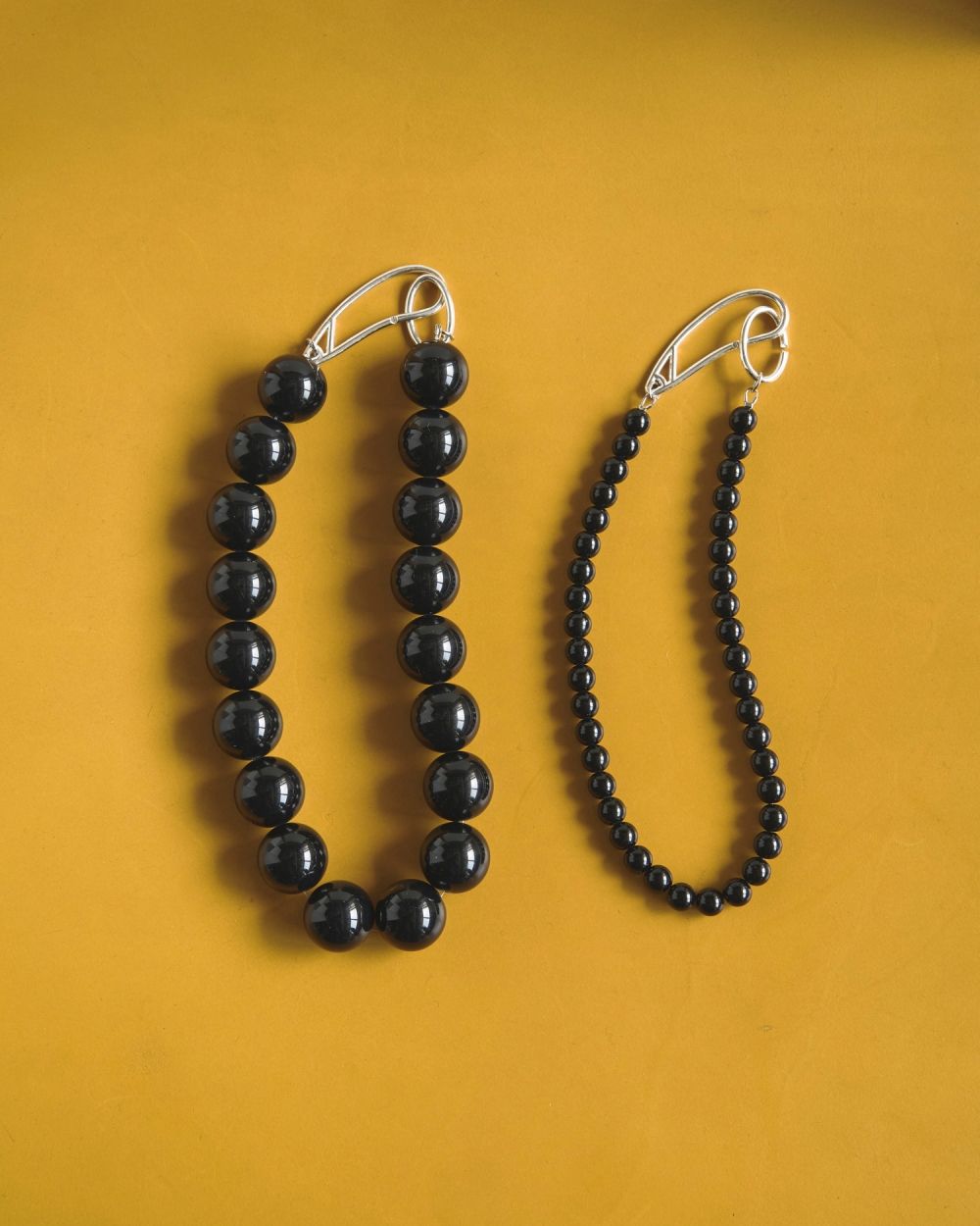 Volume Blackball Necklace Volume Blackball Necklace,ボリュームブラックボールネックレス,62520903,アクセサリー,アクセ,ネックレス,ジュエリー,大粒,ボールパーツ,ànuke,アンヌーク,lifes,ライフズ,25aw