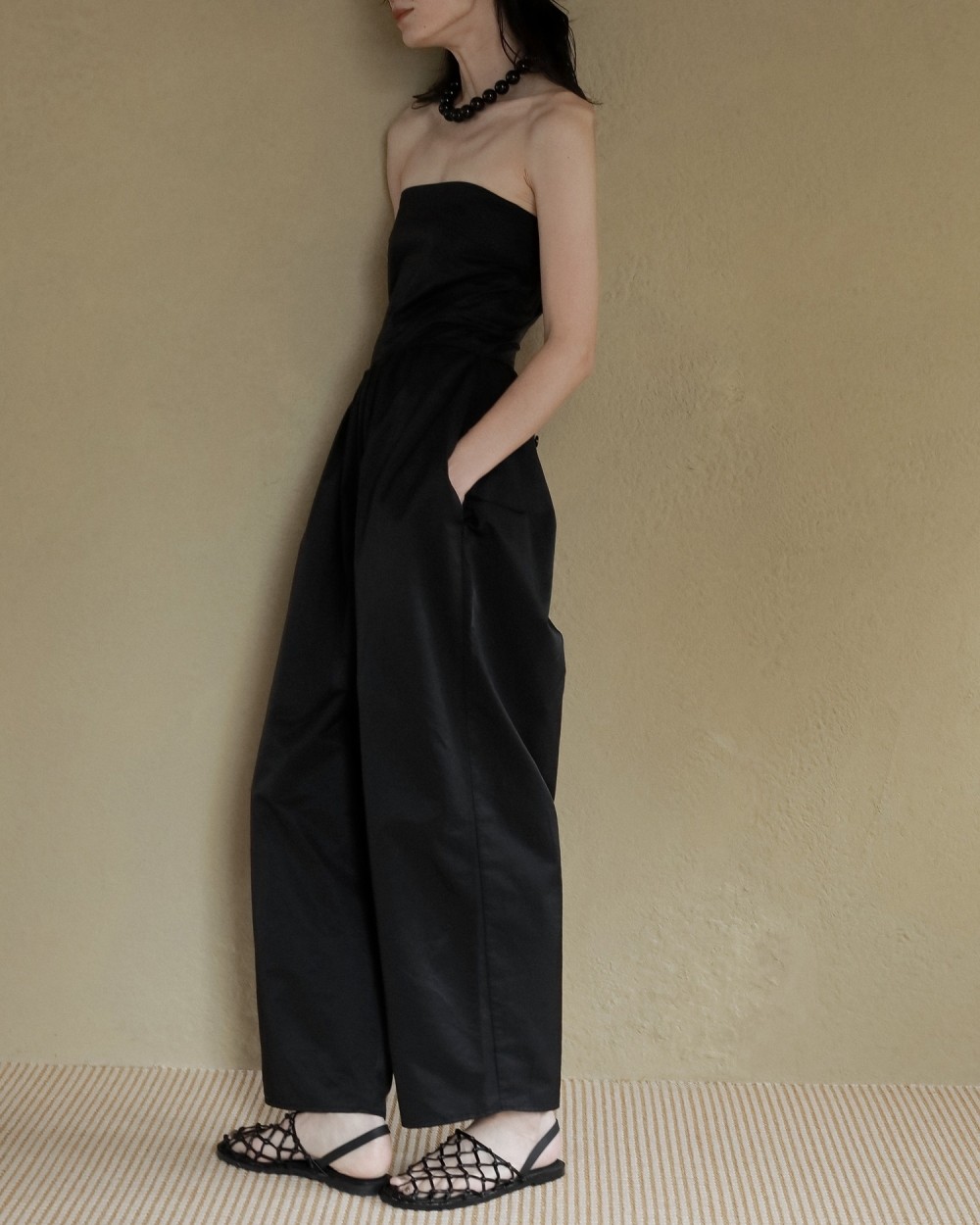 Volume Blackball Necklace Volume Blackball Necklace,ボリュームブラックボールネックレス,62520903,アクセサリー,アクセ,ネックレス,ジュエリー,大粒,ボールパーツ,ànuke,アンヌーク,lifes,ライフズ,25aw