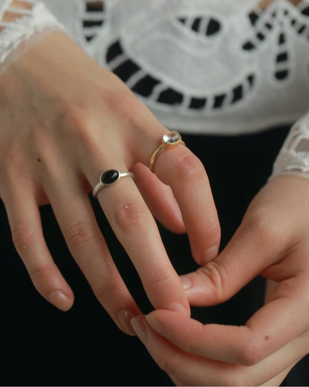 Stone Thin Ring Stone Thin Ring,ストーン シン リング,62520907,リング,指輪,アクセサリー,ànuke,アンヌーク,lifes,ライフズ,25aw