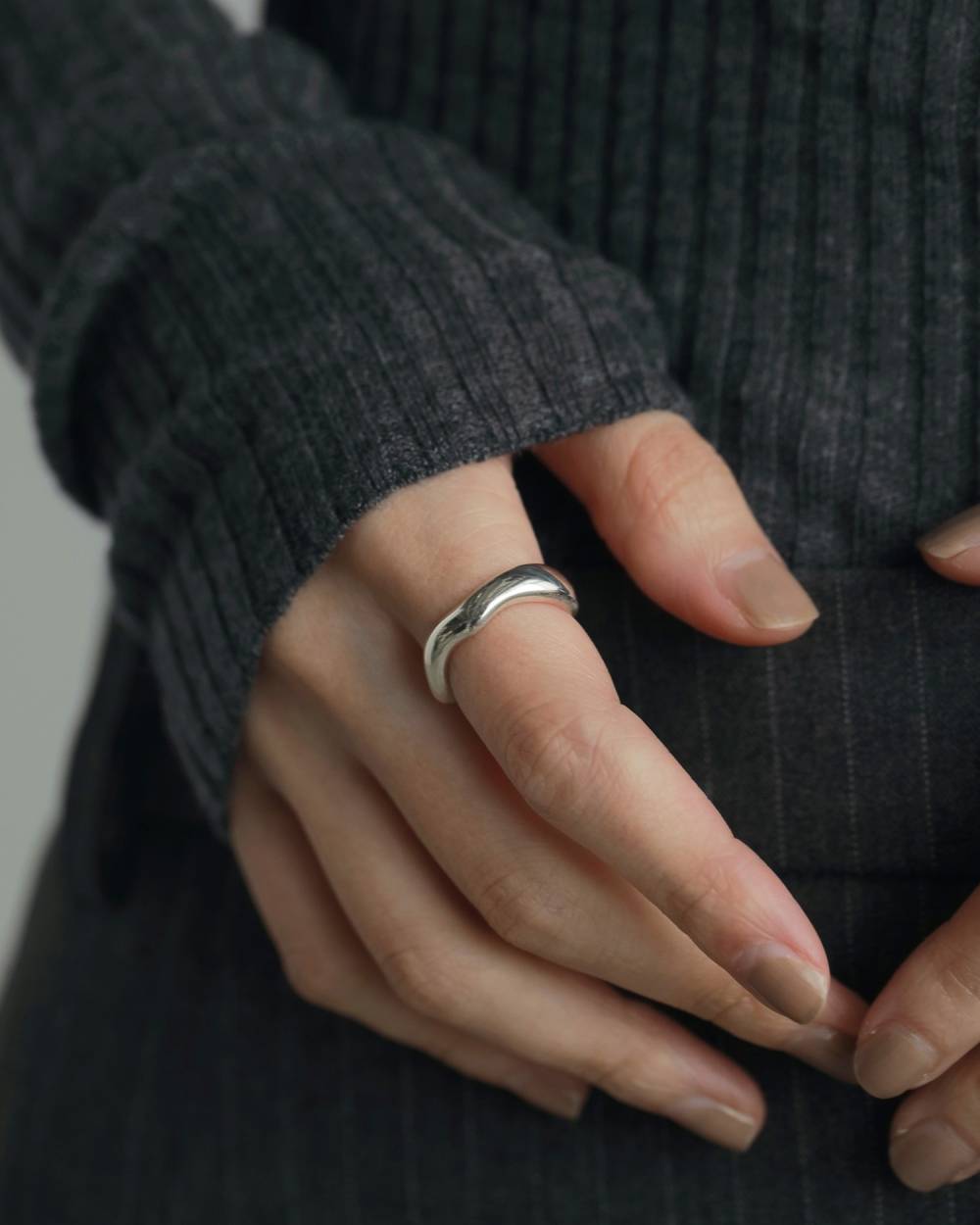 Nuance Flow Ring Nuance Flow Ring,ニュアンス フロー リング,62520909,リング,指輪,アクセサリー,アクセ,ジュエリー,ànuke,アンヌーク,lifes,ライフズ,25aw