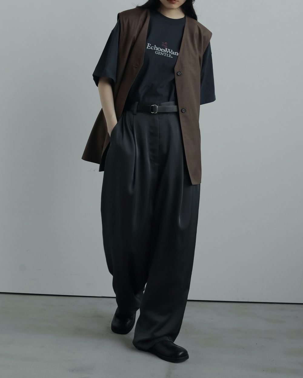 Double Backle Belt Double Backle Belt,ダブル バックル ベルト,62521004,ベルト,小物,GOOS,バックルベルト,グッズ,ànuke,アンヌーク,lifes,ライフズ,25aw