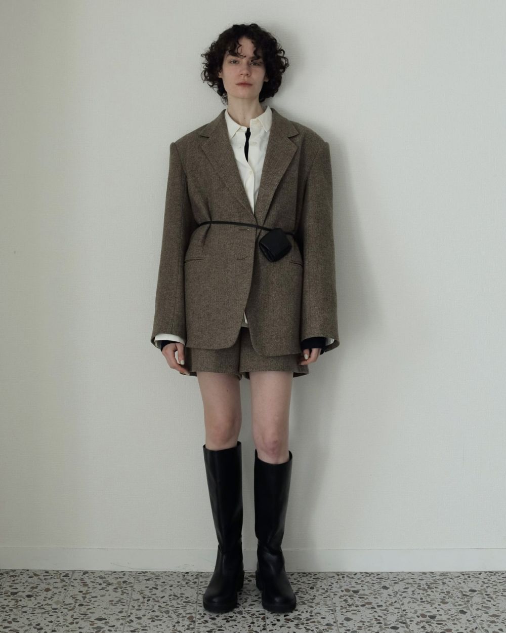 Ecoleather Long Boots Ecoleather Long Boots,エコレザーロングブーツ,62521007,ブーツ,靴,シューズ,ロングブーツ,ànuke,アンヌーク,lifes,ライフズ,25aw
