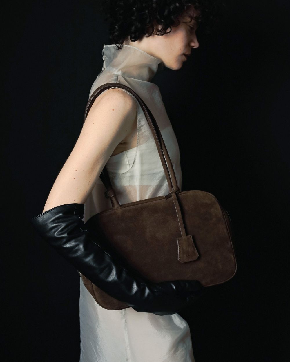 Ecoleather Boston Bag Ecoleather Boston Bag,エコレザーボストンバッグ,62521018,バック,グッズ,小物,ボストンバッグ,ànuke,アンヌーク,lifes,ライフズ,25aw