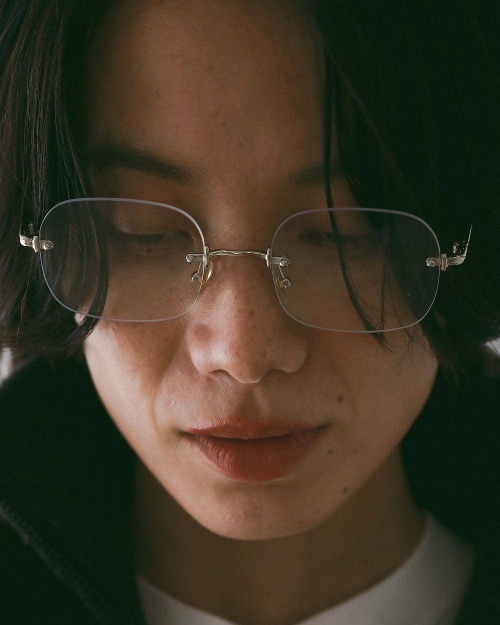 Rimless Glass Rimless Glass,リムレス グラス,62521019,眼鏡,クリア眼鏡,サングラス,クリア,ànuke,アンヌーク,lifes,ライフズ,25aw