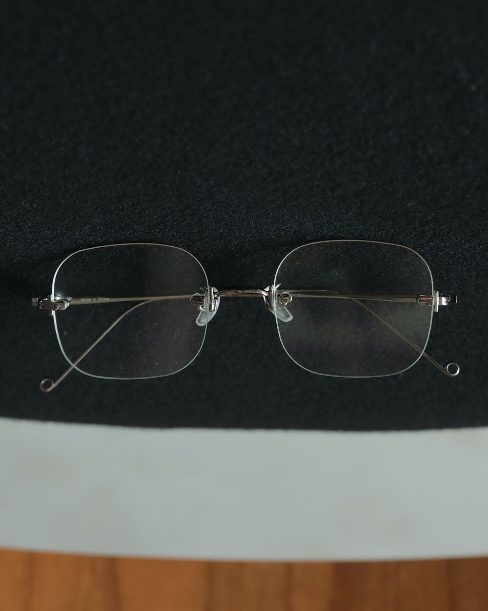 Rimless Glass Rimless Glass,リムレス グラス,62521019,眼鏡,クリア眼鏡,サングラス,クリア,ànuke,アンヌーク,lifes,ライフズ,25aw
