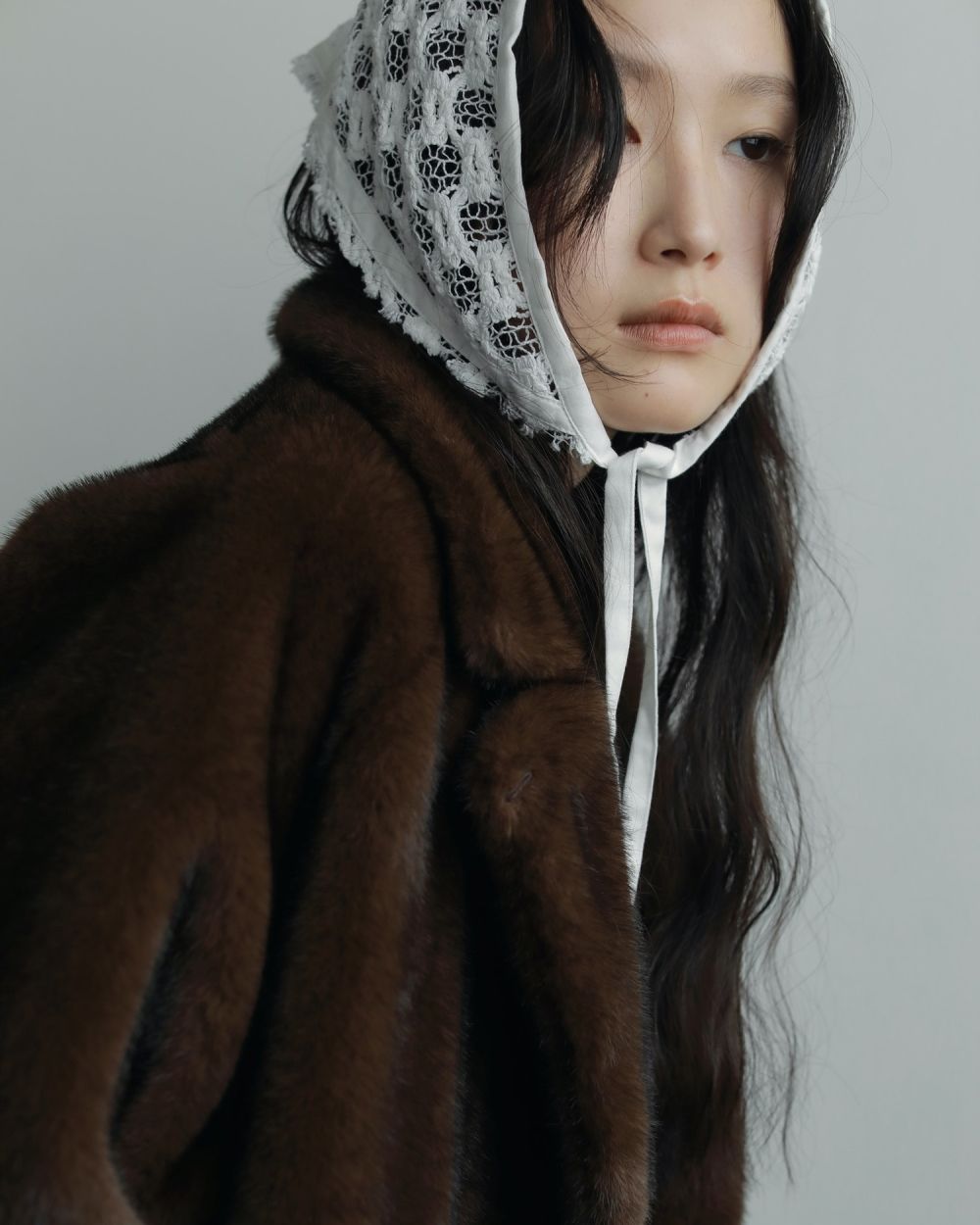 Lace Babushka Lace Babushka,レース バブーシュカ,62521022,ヘッドウェア,レース素材,ànuke,アンヌーク,lifes,ライフズ,25aw