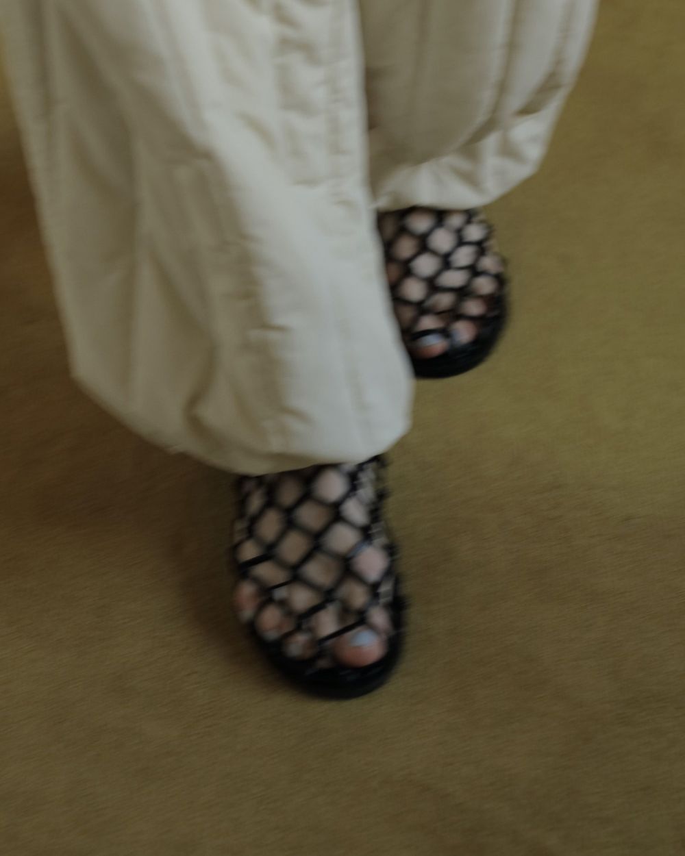 Braid Flat Shoes Braid Flat Shoes,ブレードフラットシューズ,62521028,シューズ,グッズ,メッシュサンダル,サンダル,靴,ànuke,アンヌーク,lifes,ライフズ,25aw